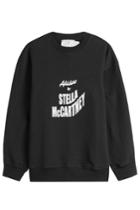 Adidas By Stella Mccartney Adidas By Stella Mccartney Yoga Oversize Printed Sweatshirt - Black