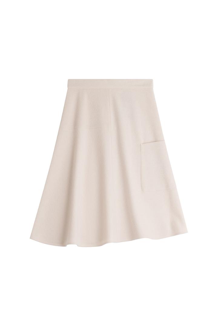 Jil Sander Jil Sander Virgin Wool Skirt