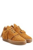 Filling Pieces Filling Pieces Caribo Suede Sneakers With Fringe - Brown