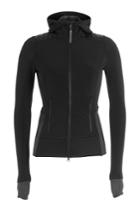 Adidas By Stella Mccartney Adidas By Stella Mccartney Zipped Jacket With Hood - Black