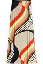 Emilio Pucci Emilio Pucci Printed Jersey Maxi Skirt - Multicolor