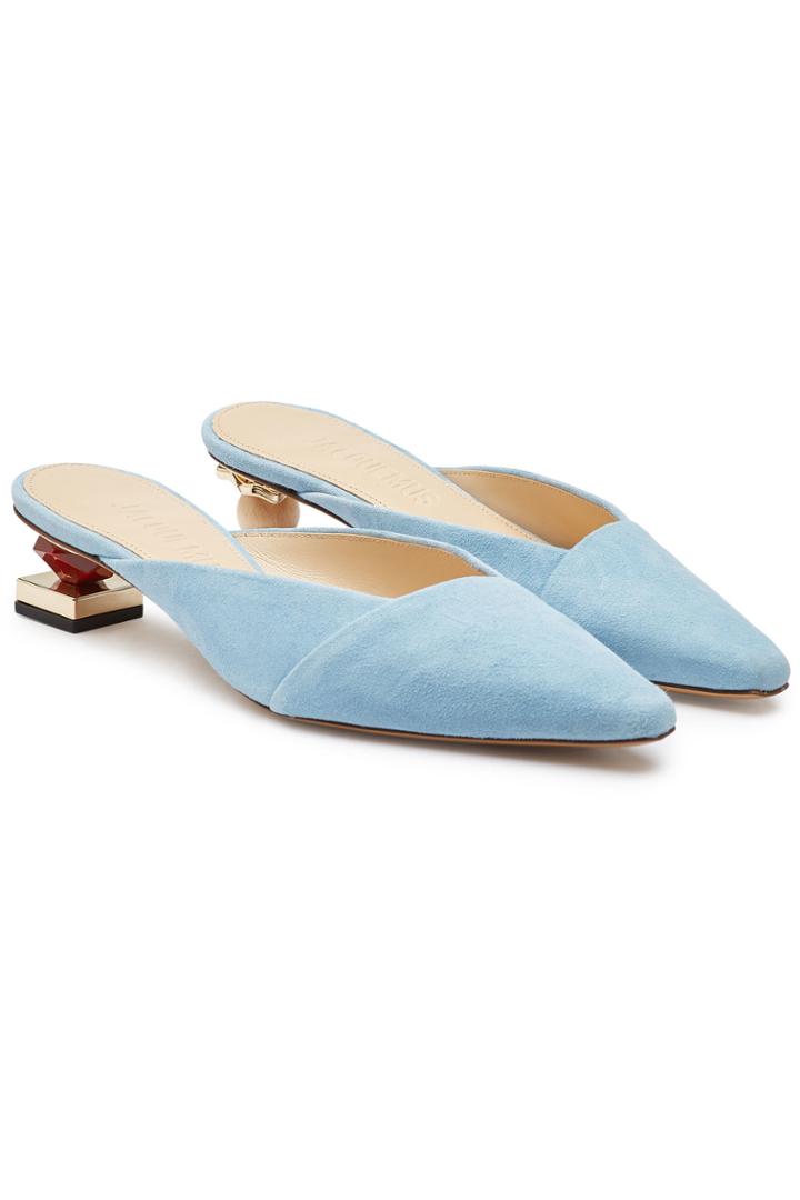 Jacquemus Jacquemus Suede Maceio Mules