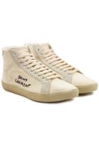 Saint Laurent Saint Laurent Sl High-top Sneakers With Suede