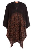 Missoni Missoni Knitted Cape With Mohair And Wool - Multicolor