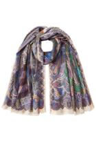 Etro Etro Wool-silk Printed Scarf - Multicolored
