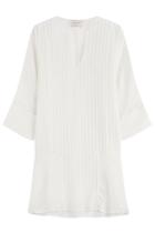 Zeus + Dione Zeus + Dione Cotton-blend Mini Dress - White
