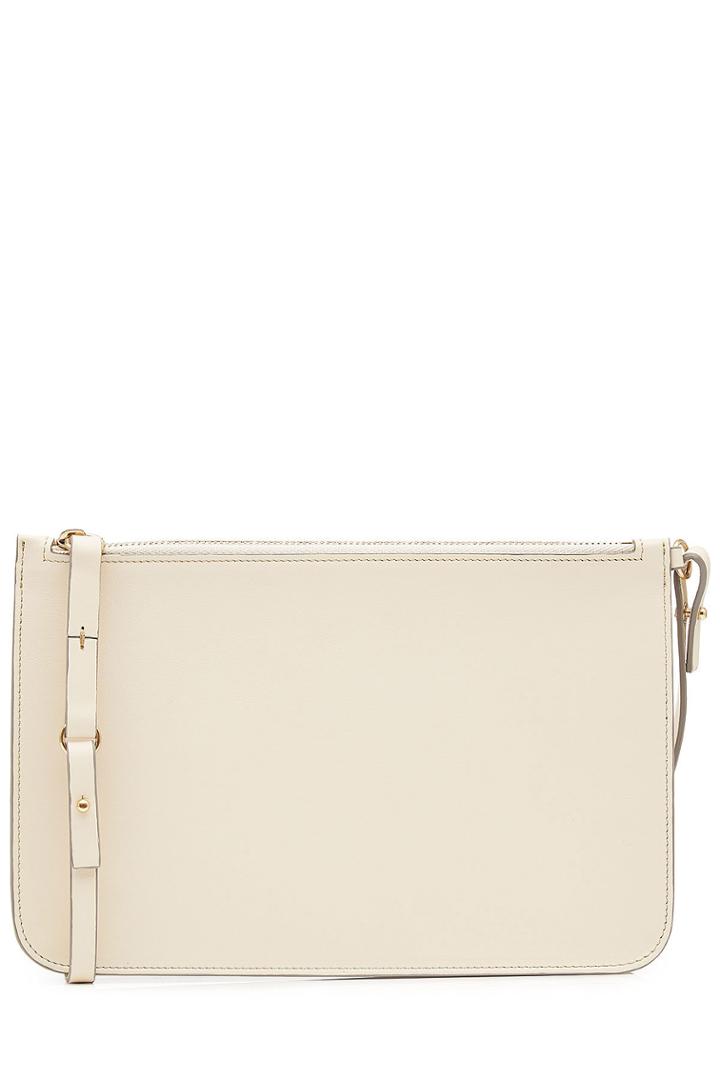 Maison Margiela Maison Margiela Leather Shoulder Bag - White