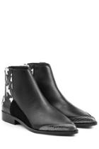 Zadig & Voltaire Zadig & Voltaire Patchwork Leather Ankle Boots - Black