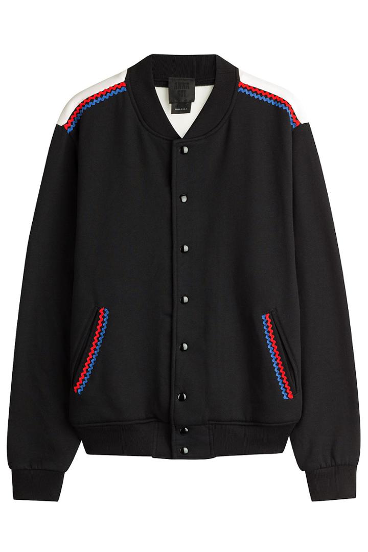 Anna Sui Anna Sui Bomber Jacket With Hula Girl Back - Multicolor