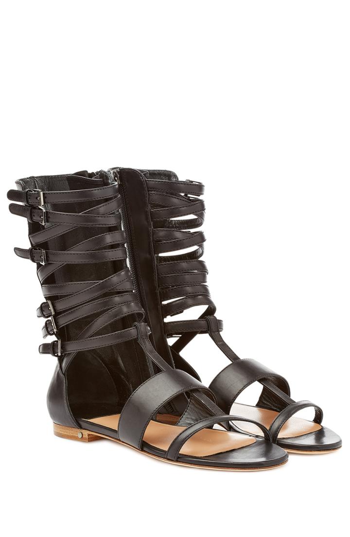 Laurence Dacade Happy Leather Gladiator Sandals