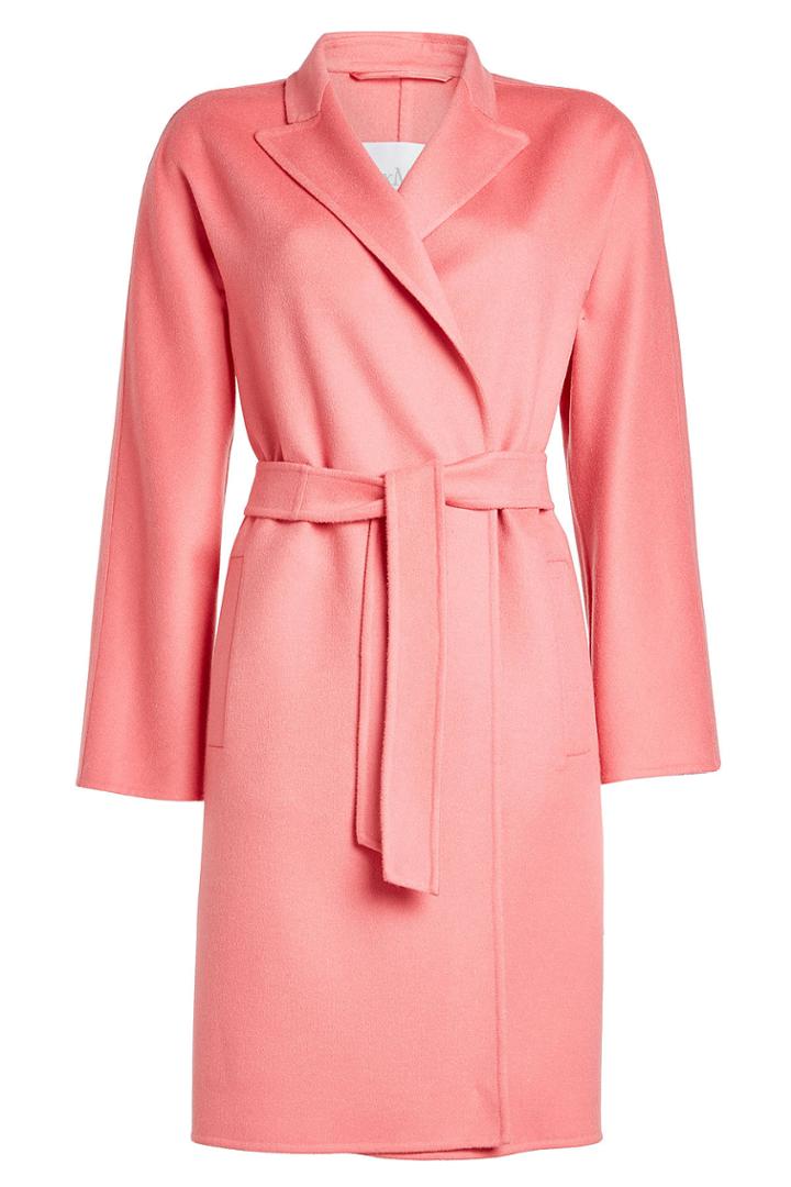 Max Mara Max Mara Belted Virgin Wool Coat