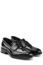 Jil Sander Jil Sander Patent Leather Loafers - Black