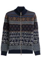 Etro Etro Zipped Wool Jacket - Multicolor