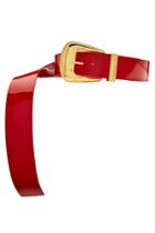 Maison Margiela Maison Margiela Patent Leather Belt - Red