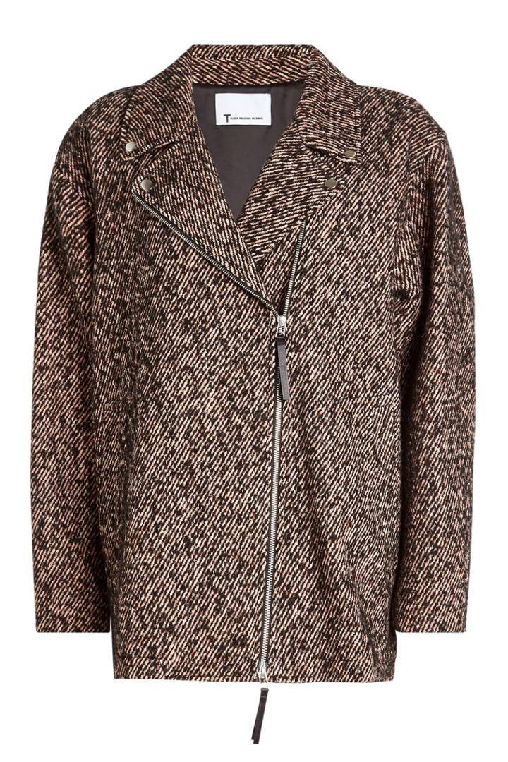 T By Alexander Wang T By Alexander Wang Jacket With Wool And Silk