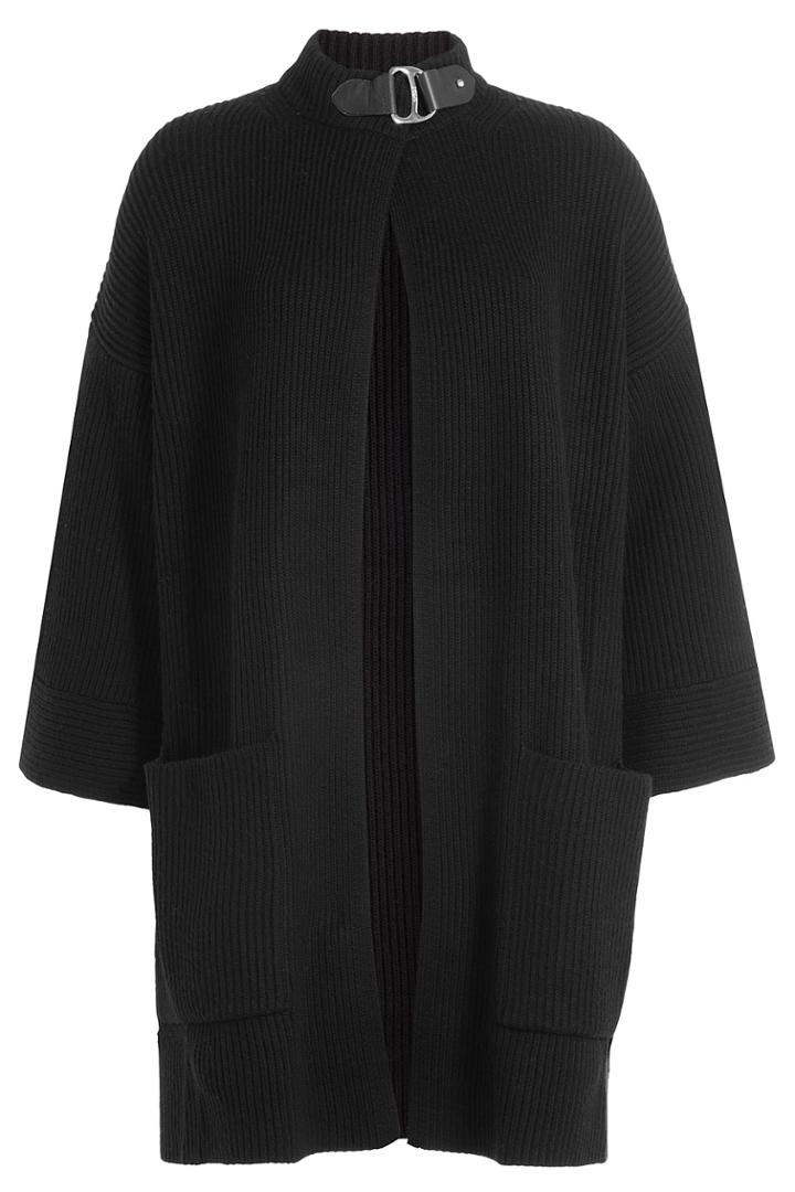 Polo Ralph Lauren Polo Ralph Lauren Wool Cardigan With Buckle - Black