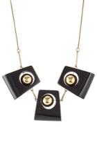 Marni Marni Statement Necklace With Wood