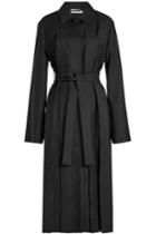 Jil Sander Jil Sander Deconstructed Trench Coat In Wool And Mohair