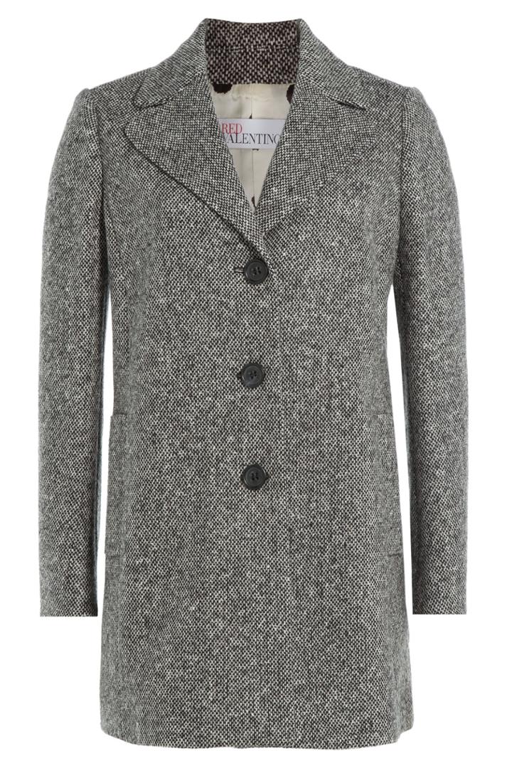 Red Valentino Red Valentino Coat With Wool - Grey