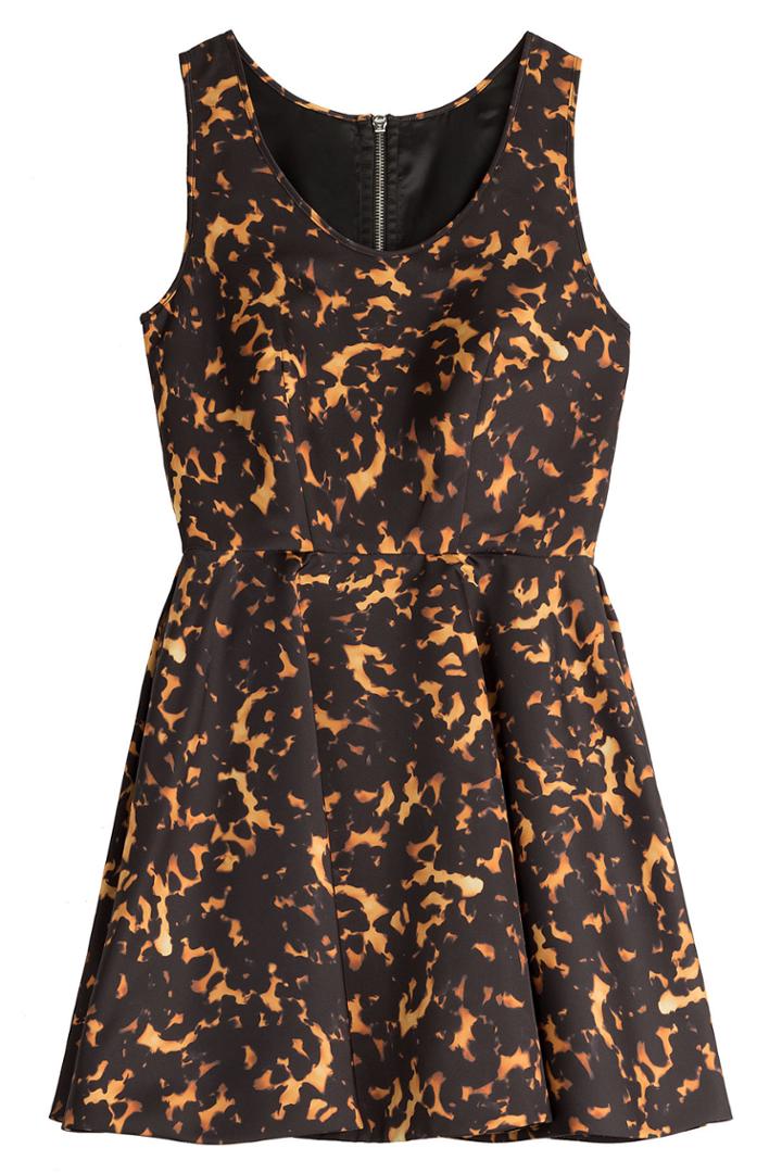 Mcq Alexander Mcqueen Mcq Alexander Mcqueen Printed Dress - Black