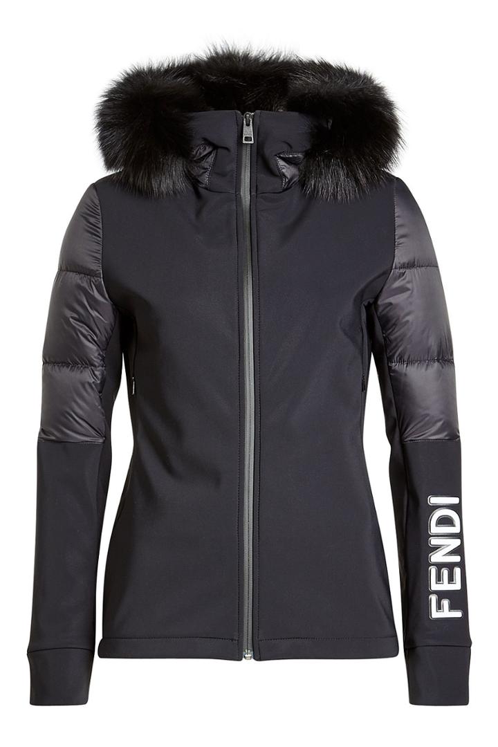 Fendi Fendi Jacket With Fur-trimmed Hood