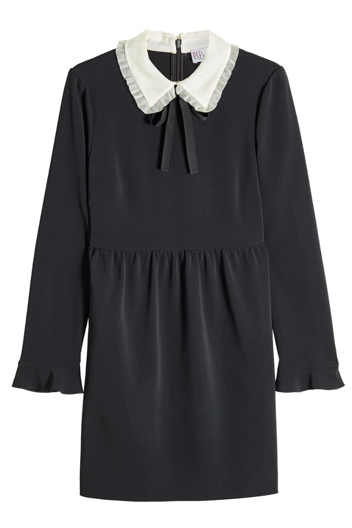 R.e.d Valentino R.e.d Valentino Dress With Chiffon Trims