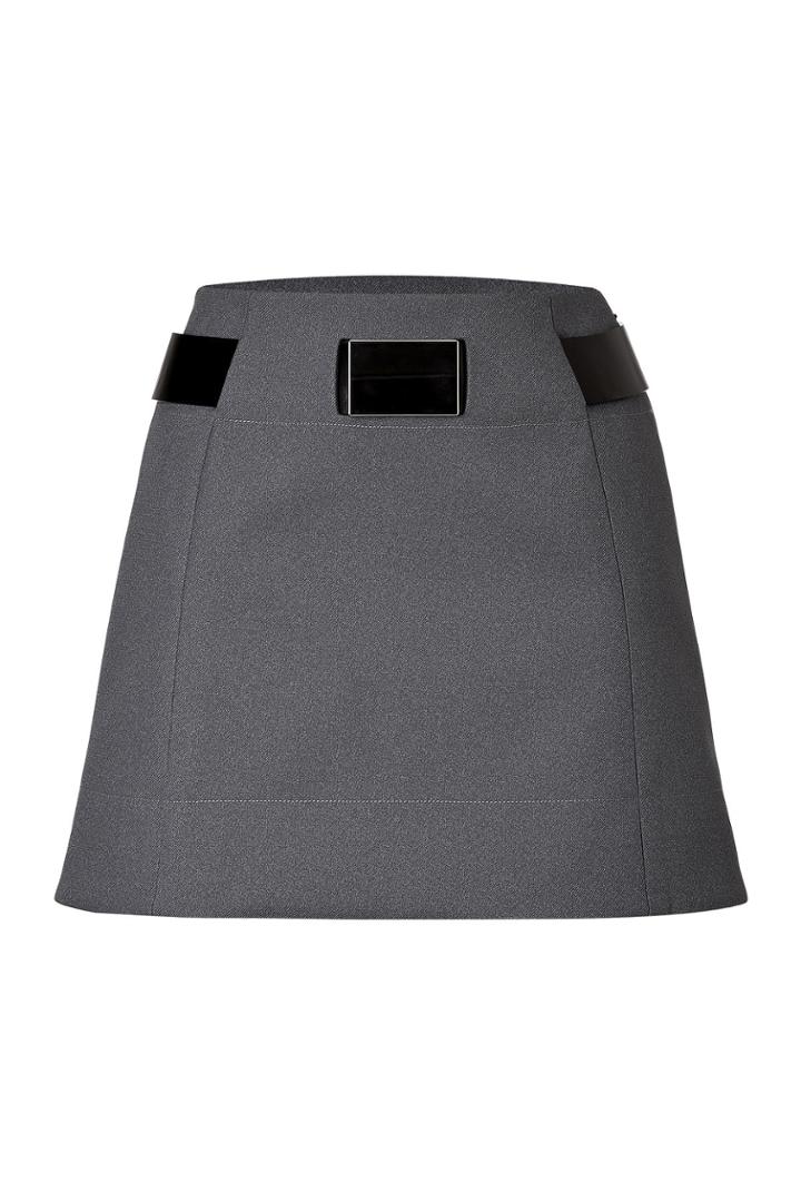 Paco Rabanne Paco Rabanne Belted A-line Skirt
