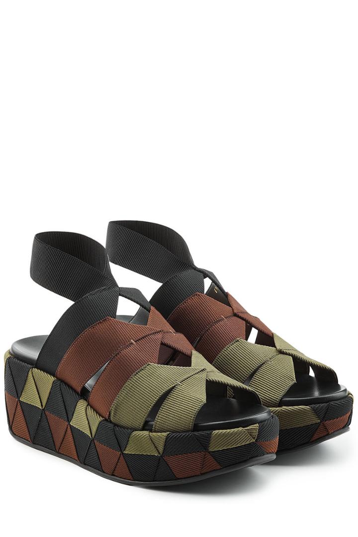 Salvatore Ferragamo Salvatore Ferragamo Wedges With Grosgrain Ribbon