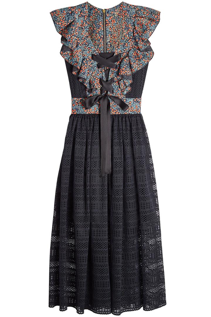 Philosophy Di Lorenzo Serafini Philosophy Di Lorenzo Serafini Floral Print Lace Dress