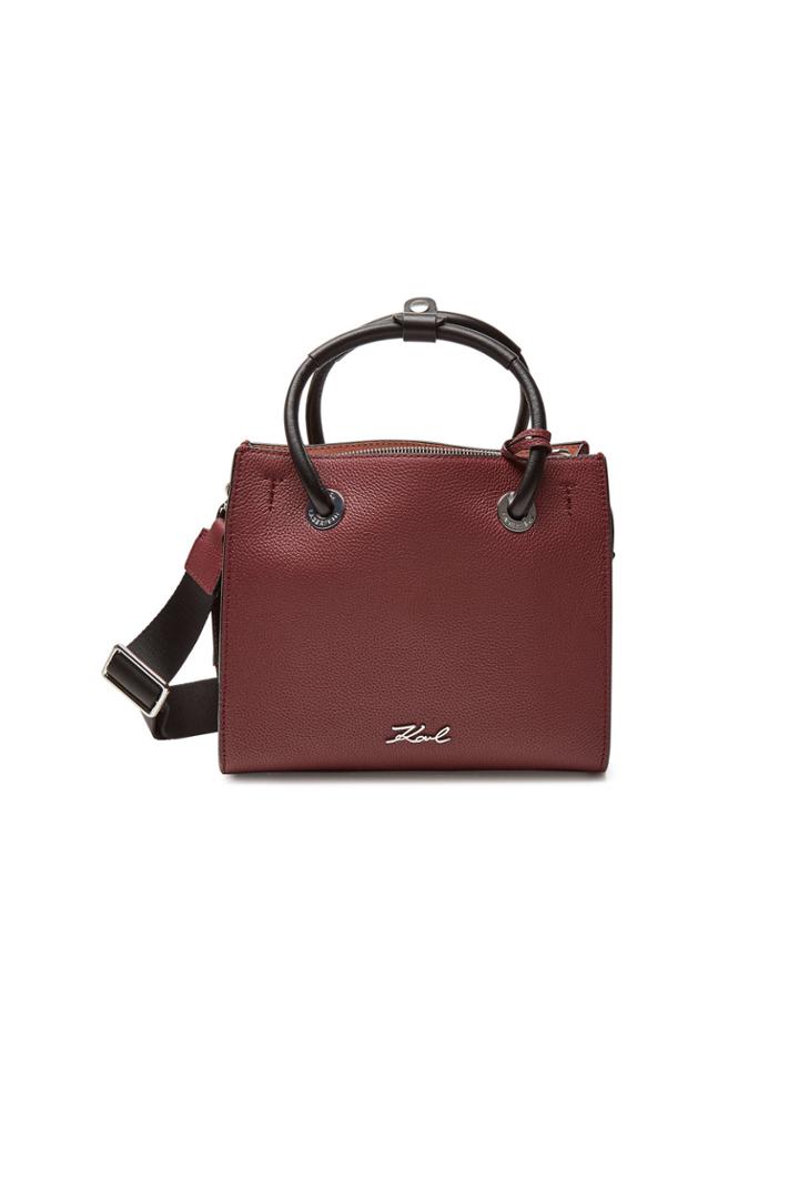 Karl Lagerfeld Karl Lagerfeld K/karry All Mini Leather Shopper