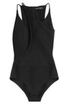 David Koma David Koma Bodysuit With Cutouts - Black