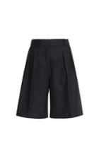 Jil Sander Navy Virgin Wool Culottes