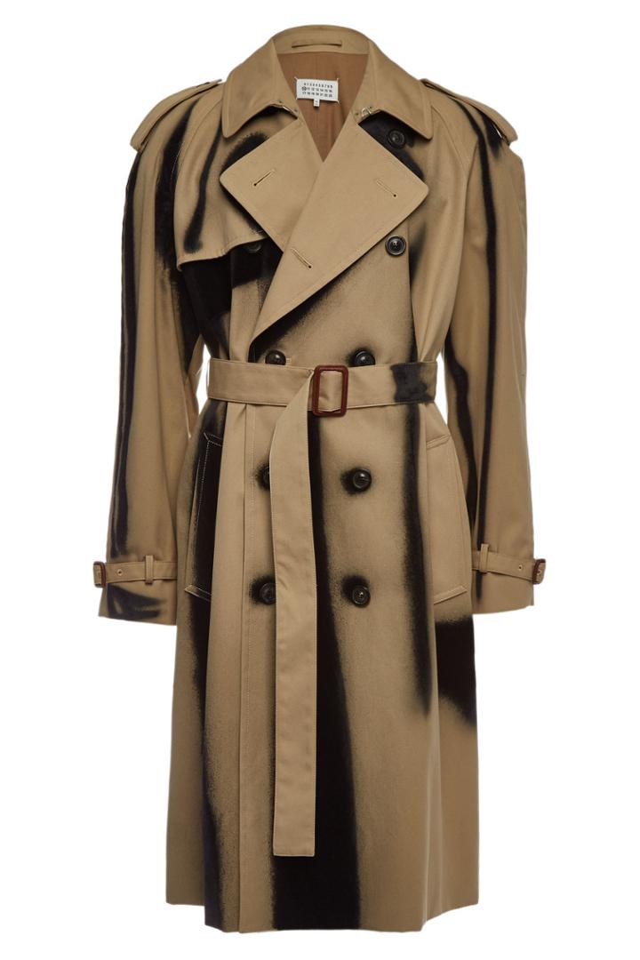 Maison Margiela Maison Margiela Trench Coat With Wool