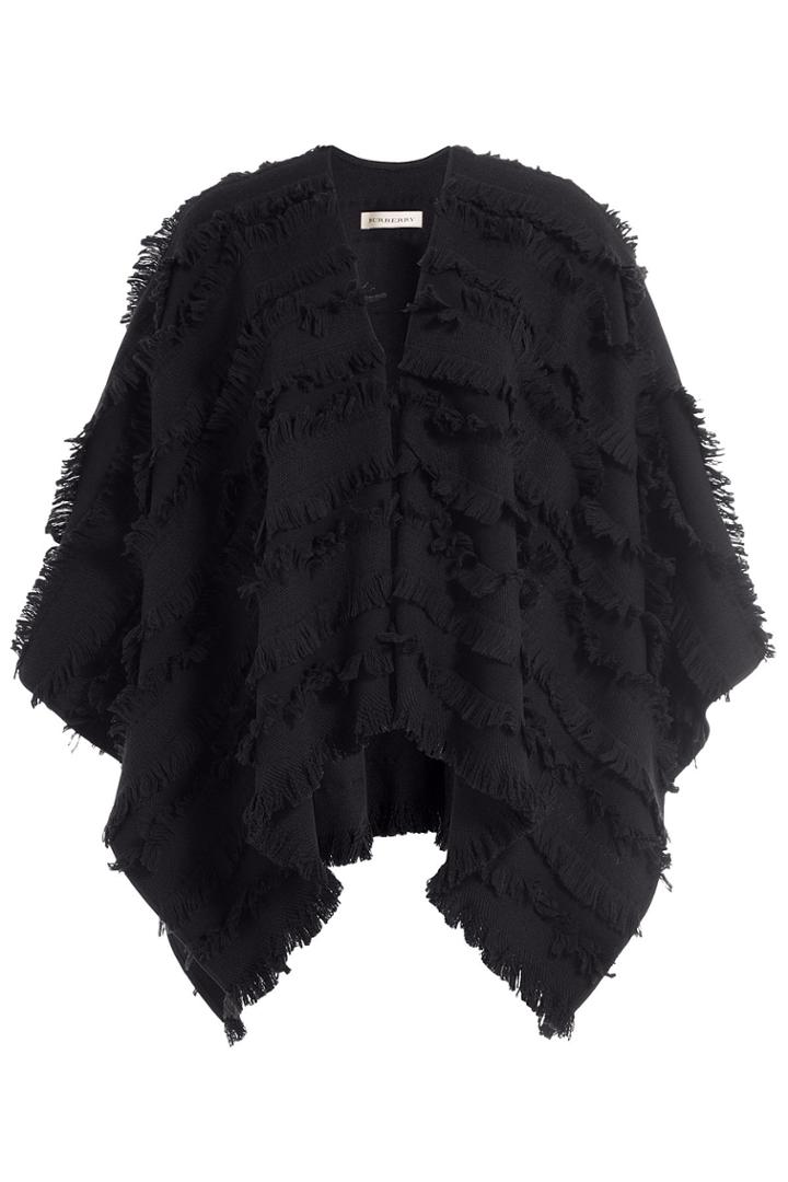 Burberry Shoes & Accessories Burberry Shoes & Accessories Wool/cashmere Cape - Black