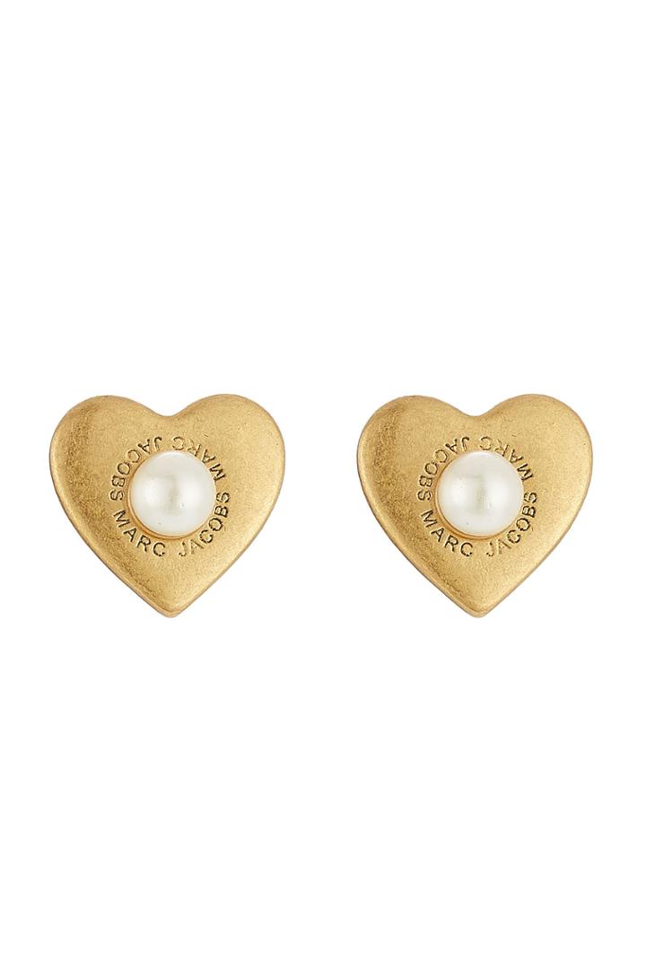 Marc Jacobs Marc Jacobs Heart Stud Earrings - Gold