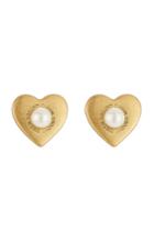 Marc Jacobs Marc Jacobs Heart Stud Earrings - Gold