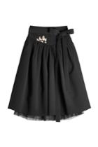 Marc Jacobs Marc Jacobs Cotton, Wool And Silk Skirt