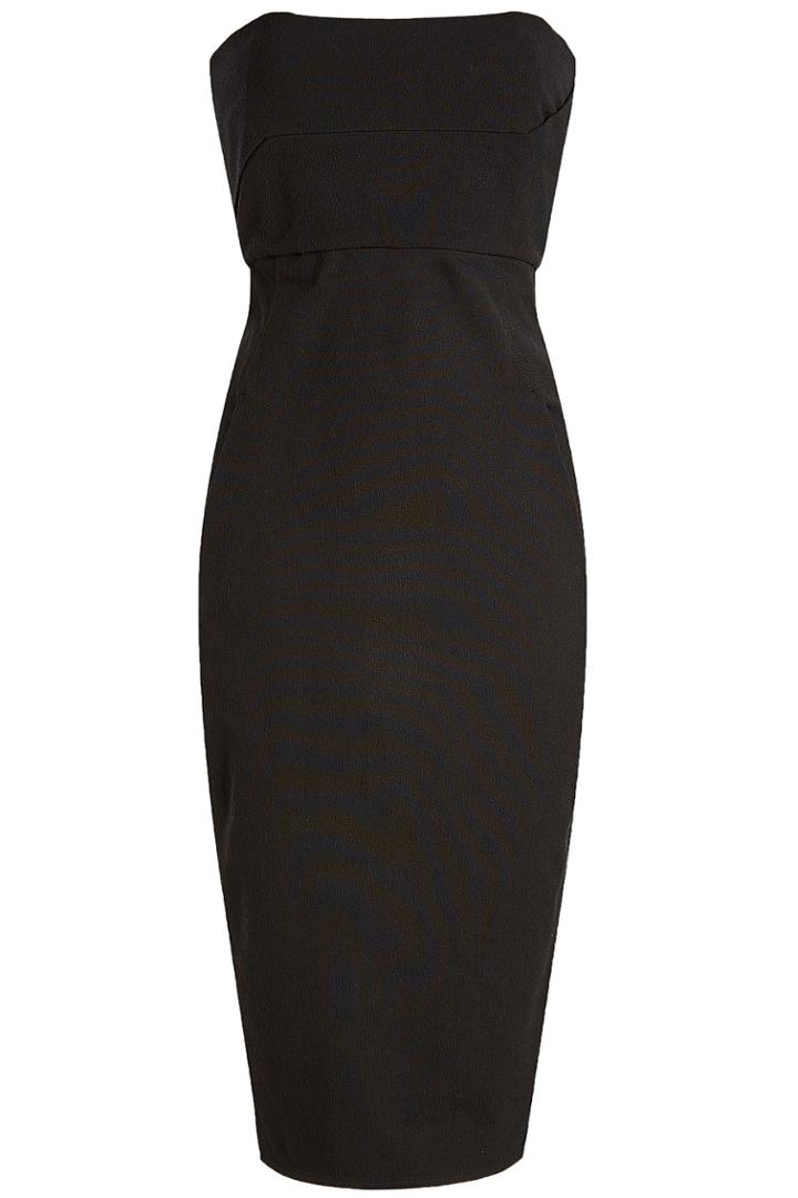 Rick Owens Rick Owens Bustier Dress With Cotton
