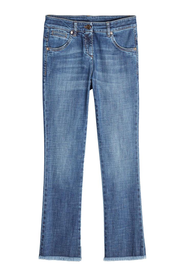 Brunello Cucinelli Brunello Cucinelli Straight Cropped Jeans