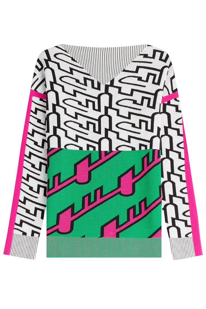 Kenzo Kenzo Silk-cotton Pullover - White