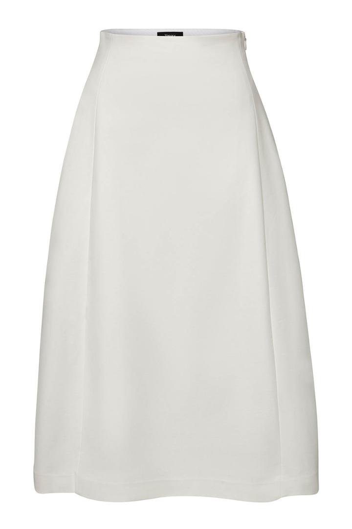 Theory Theory Cotton Midi Skirt