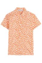 Orlebar Brown Orlebar Brown Printed Cotton Shirt - Orange