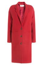 Closed Closed Coat With Wool And Cashmere - Red