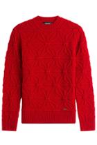 Dsquared2 Dsquared2 Patterned Knit Pullover - Red