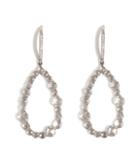 Susan Foster 18k White Gold Chandelier Earrings With Diamonds