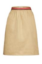 Velvet Velvet Mini Skirt With Cotton
