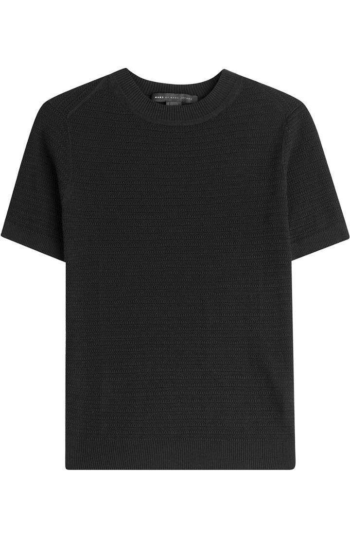 Marc By Marc Jacobs Knitted Cotton Top