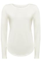 Closed Closed Cotton Jersey Scoop Neck T-shirt