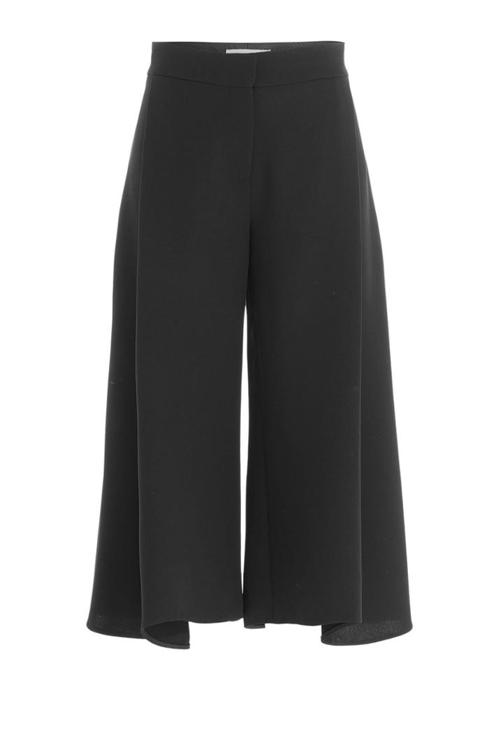 Victoria, Victoria Beckham Victoria, Victoria Beckham Soft Crepe Culottes - Black