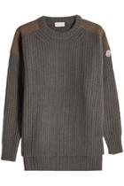 Moncler Moncler Wool Pullover With Cashmere